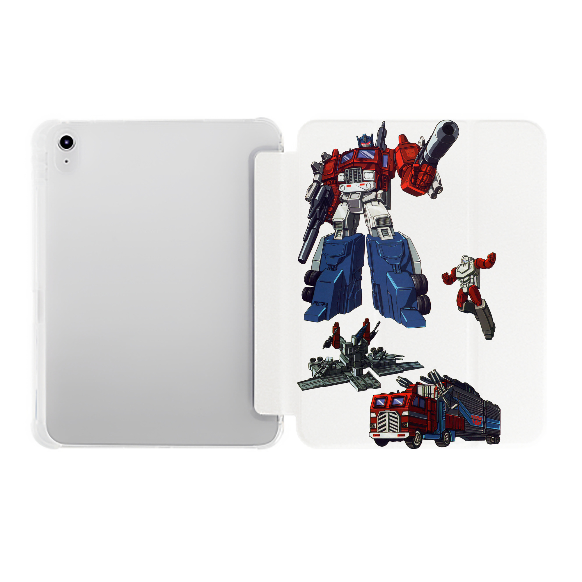 （画像用）  IPad ケース ペン収納付き 三つ折りスタンド PUレザー×シリコン 対応機種9.5/10.5/10.9インチ